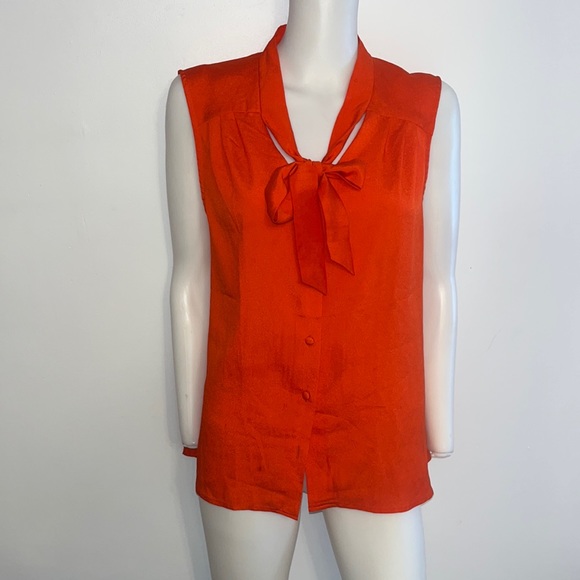 Mossimo women’s red blouse size  L - Picture 3 of 10